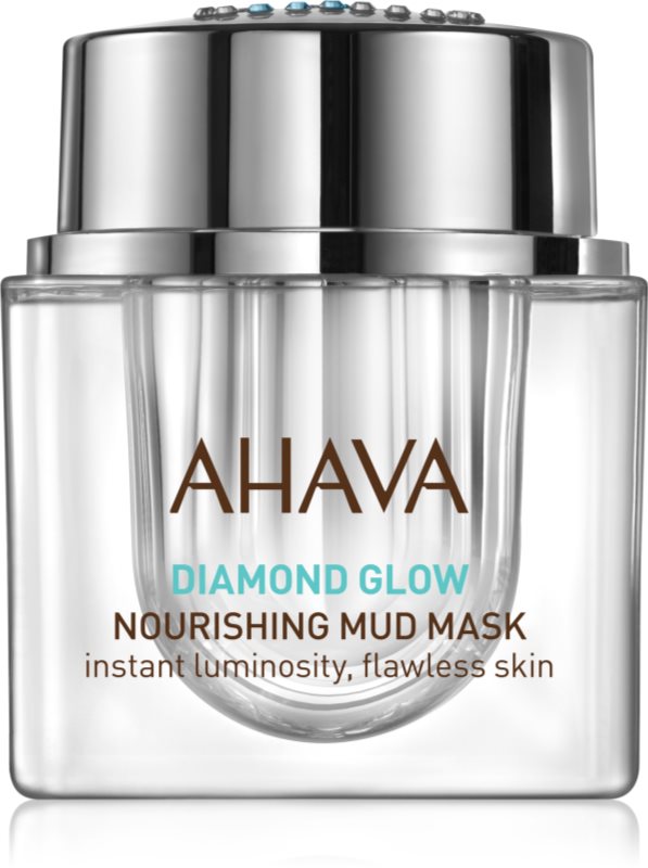 Ahava Diamond Glow vyživující maska s bahnem z Mrtvého moře a čistým diamantovým prachem