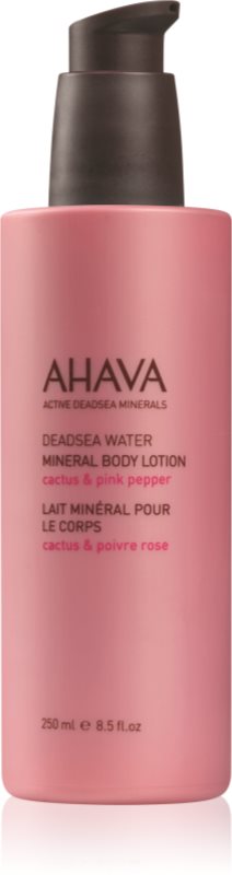 Ahava Dead Sea Water Cactus & Pink Pepper mleczko do ciała z minerałami