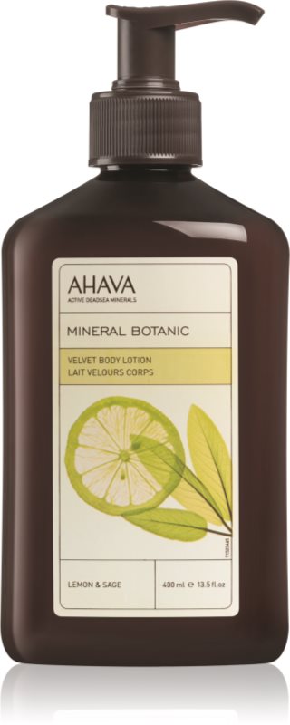 Ahava Mineral Botanic Lemon & Sage jemné telové mlieko