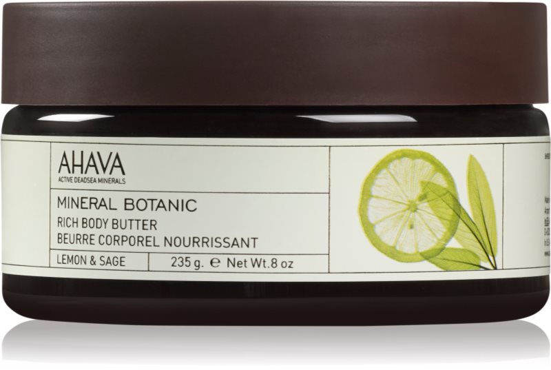 Ahava Mineral Botanic Lemon & Sage nährende Body-Butter