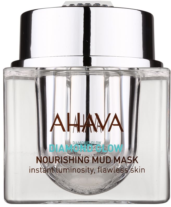 Ahava Diamond Glow vyživující maska s bahnem z Mrtvého moře a čistým diamantovým prachem