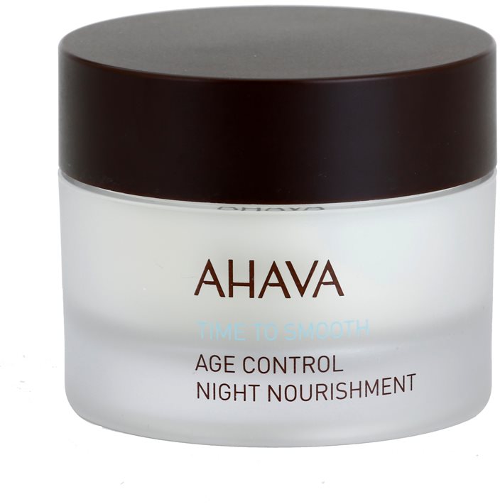 Ahava Time To Smooth noční výživný krém s protivráskovým účinkem