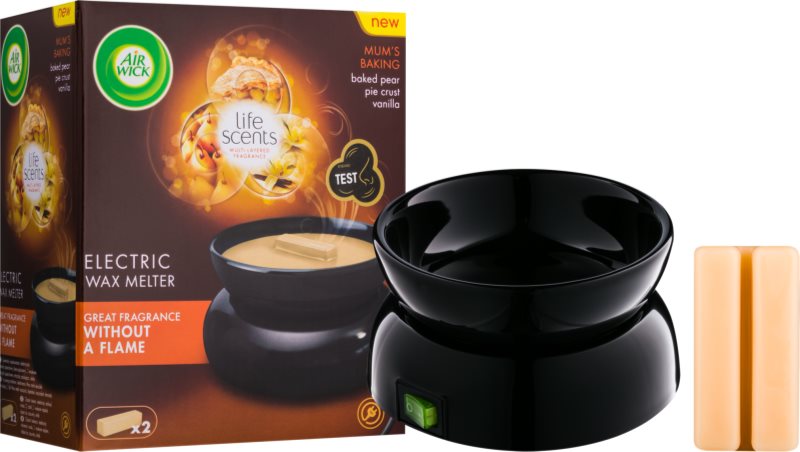 Air Wick Life Scents Mom´s Baking Ceramiczna lampa aromatyczna 22 g + wosk do aromalampy
