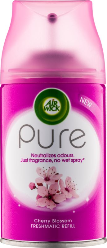 Air Wick Pure Cherry Blossom automatický osvěžovač vzduchu 250 ml náhradní náplň