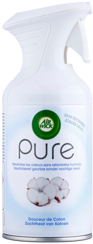 Air Wick Pure Soft Cotton odświeżacz w aerozolu 250 ml