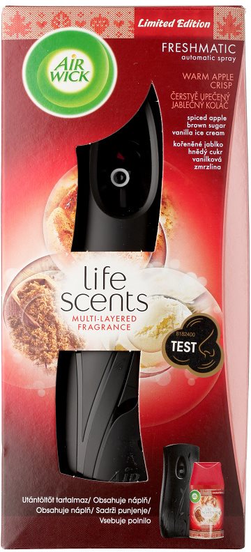 Air Wick Life Scents Warm Apple Crisp désodorisant automatique 250 ml avec recharge