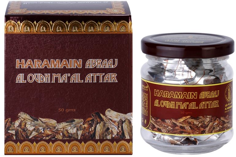 Al Haramain Abraaj Al Oudh Ma'Al Attak tamaie 50 g