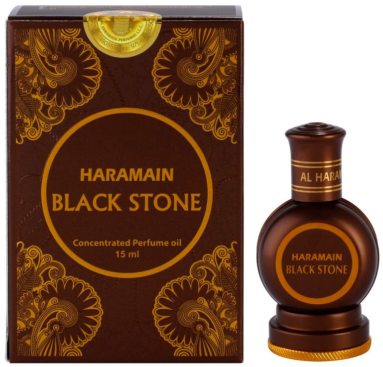 Al Haramain Black Stone olio profumato per uomo 15 ml