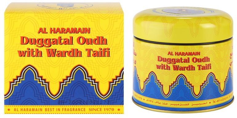 Al Haramain Duggatal Oudh with Wardh Taifi kadzidło 50 g