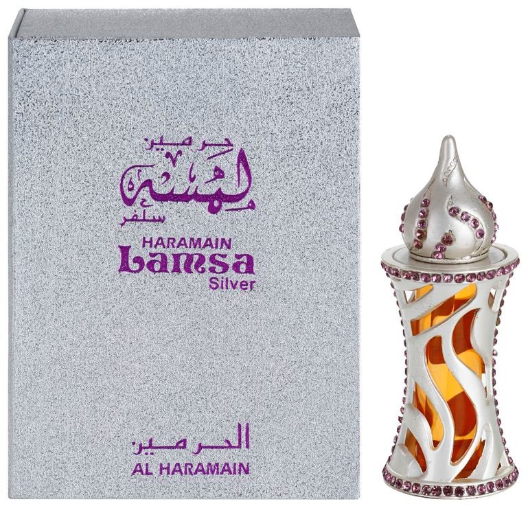 Al Haramain Lamsa Silver olejek perfumowany unisex 12 ml