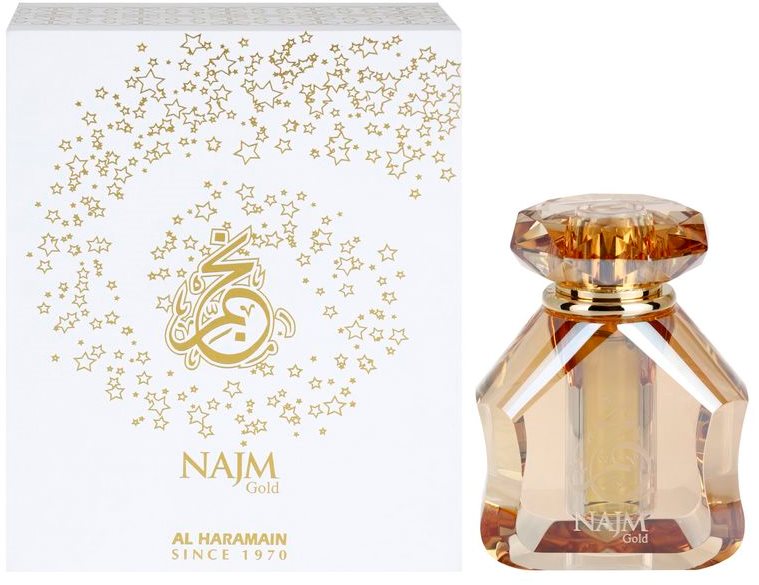 Al Haramain Najm Gold parfémovaný olej unisex 18 ml