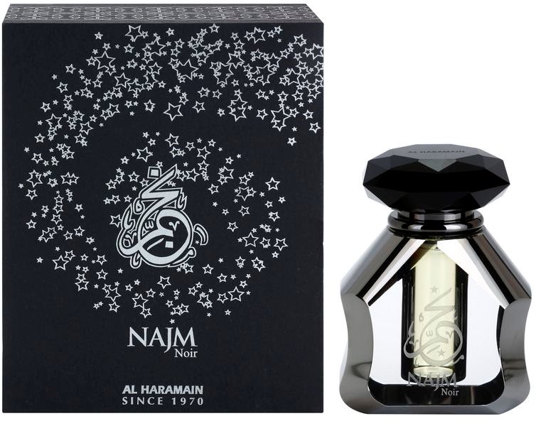 Al Haramain Najm Noir ulei parfumat unisex 18 ml