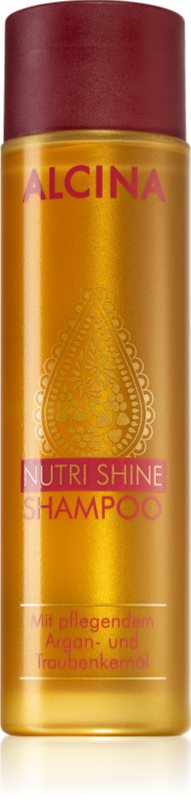 Alcina Nutri Shine sampon hranitor cu ulei de argan