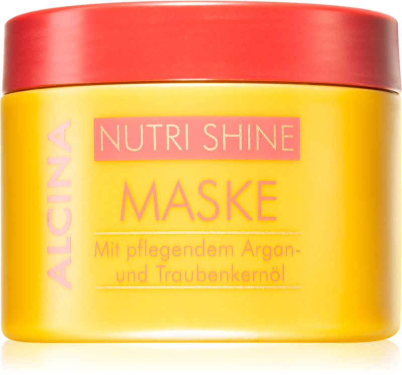 Alcina Nutri Shine tápláló hajmaszk argánolajjal