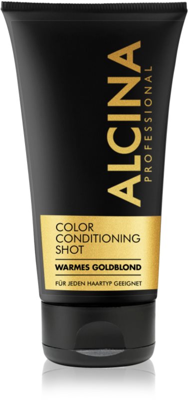 Alcina Color Conditioning Shot Gold Getinte Balsem voor Accentueren van Haarkleur