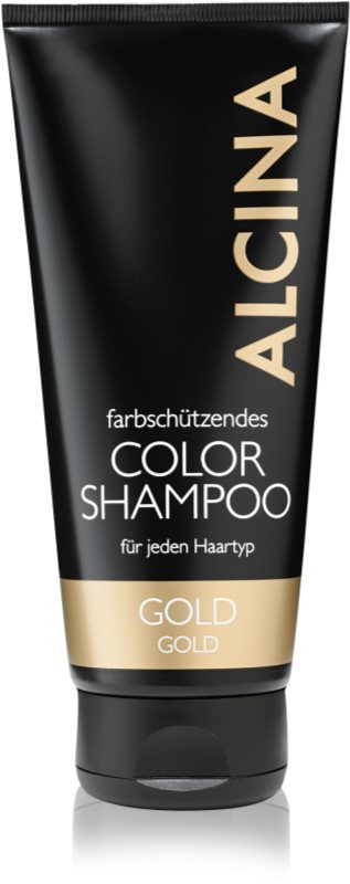 Alcina Color Gold sampon a szőke meleg árnyalataiért