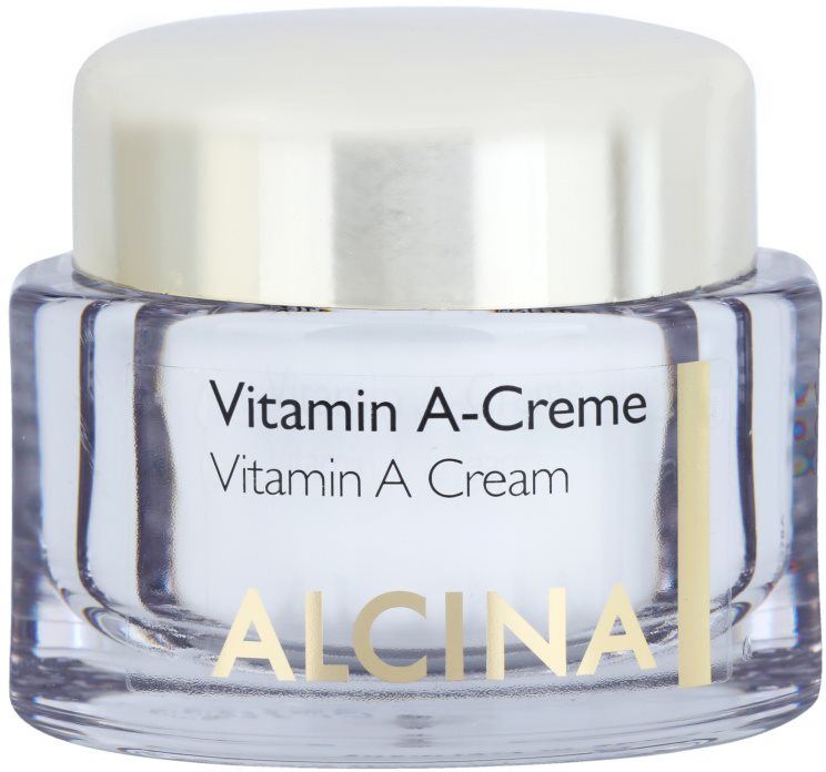 Alcina Effective Care crème visage à la vitamine A anti-rides effet durable