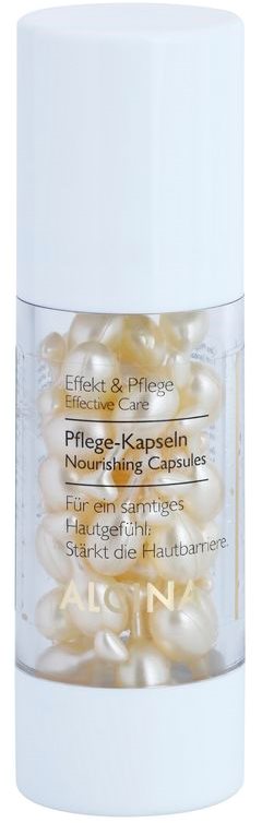 Alcina Effective Care capsules nourrissantes pour une peau douce veloutée