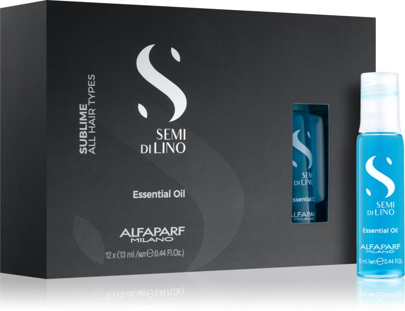 Alfaparf Milano Semi di Lino Sublime Essential Oil олійка-догляд для всіх типів волосся