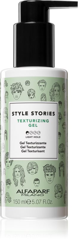 Alfaparf Milano Style Stories The Range Texturizing stiling gel z rahlim utrjevanjem za povečanje volumna