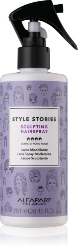 Alfaparf Milano Style Stories The Range Hairspray haj spray extra erős fixálás
