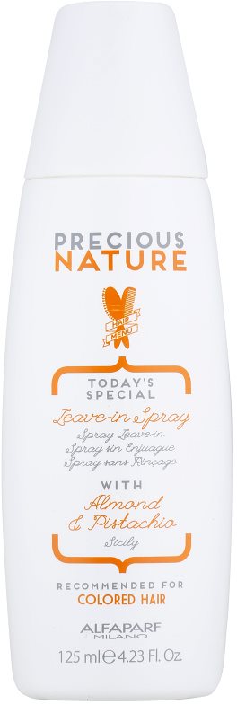 Alfaparf Milano Precious Nature Almond & Pistachio Leave-in Spray For Color Protection