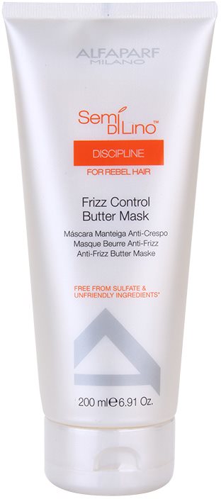 Alfaparf Milano Semi di Lino Discipline Masker voor Onhandelbaar en Pluizig Haar