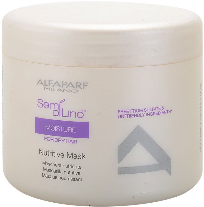Alfaparf Milano Semi di Lino Moisture masque nourrissant pour cheveux secs et abîmés
