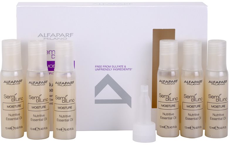 Alfaparf Milano Semi di Lino Moisture olio nutriente per capelli secchi