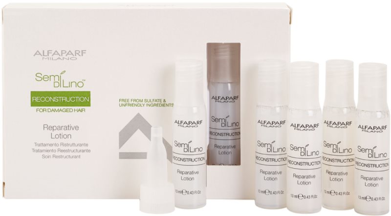 Alfaparf Milano Semi di Lino Reconstruction for Damaged Hair regenerierende Kur für beschädigtes Haar