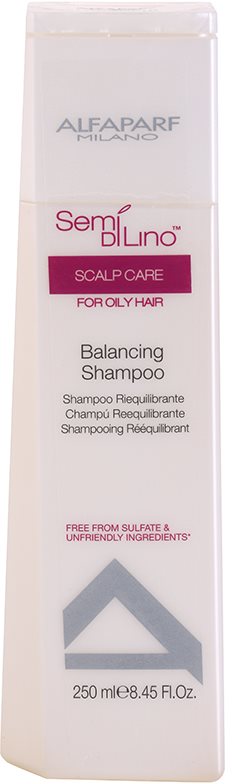 Alfaparf Milano Semi di Lino Scalp Care shampoing sans sulfates pour cheveux gras