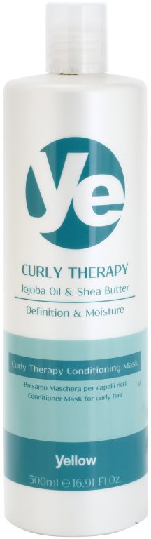 Alfaparf Milano Yellow Curly Therapy feuchtigkeitsspendender Conditioner für welliges Haar