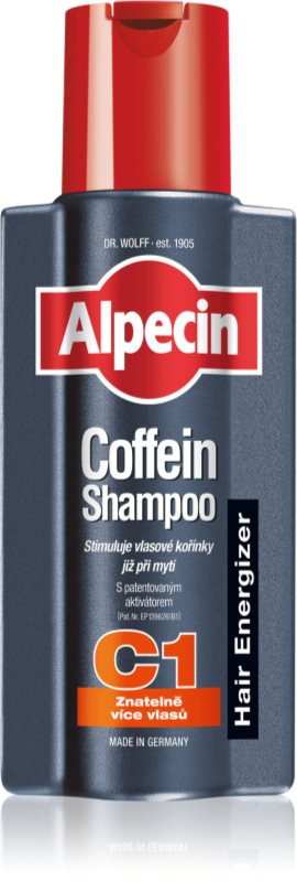 Alpecin Hair Energizer Coffeine Shampoo C1 Caffeine Shampoo For Men Hair Growth Stimulation