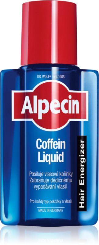 Alpecin Hair Energizer Caffeine Liquid tonik koffein kivonattal hajhullás ellen uraknak