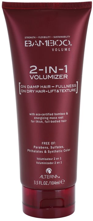 Alterna Bamboo Volume soin coiffant volume et forme