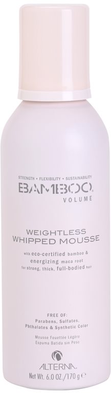 Alterna Bamboo Volume Weightless Whipped Mousse For Volume From Roots