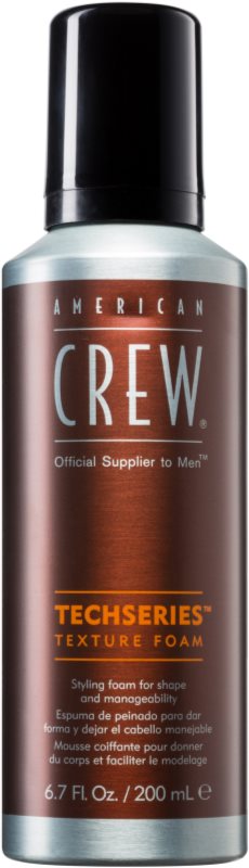 American Crew Techseries Styling Mousse to Define and Shape the Hairstyle