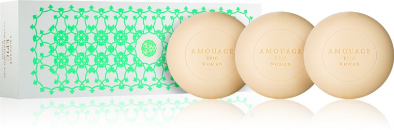 Amouage Epic mydło perfumowane dla kobiet 3x150 g