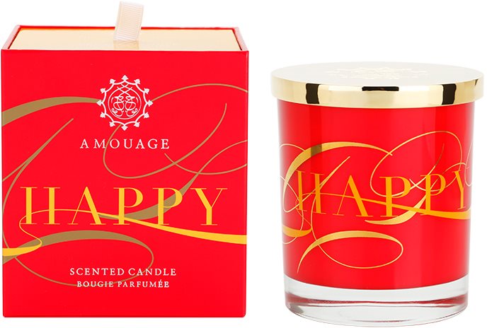 Amouage Happy vela perfumado 195 g