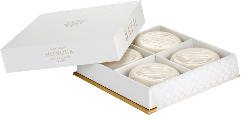 Amouage Honour parfémované mydlo pre ženy 4x50 g