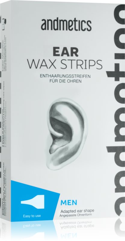 andmetics Wax Strips fülgyanta
