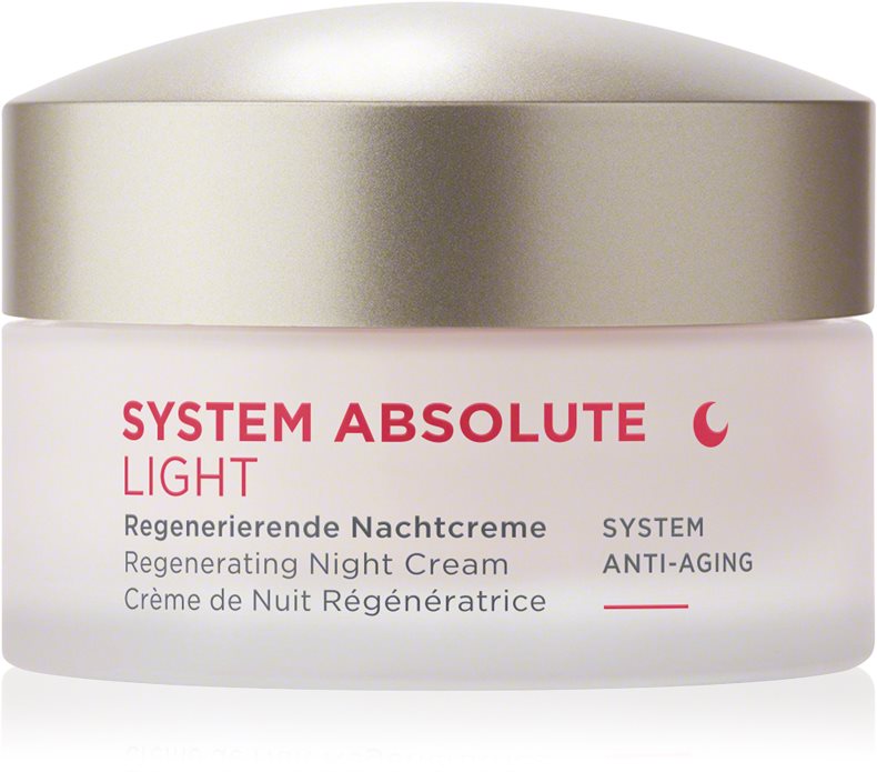 ANNEMARIE BÖRLIND System Absolute - System Anti - Aging leichte Nachtcreme gegen die Zeichen des Alterns