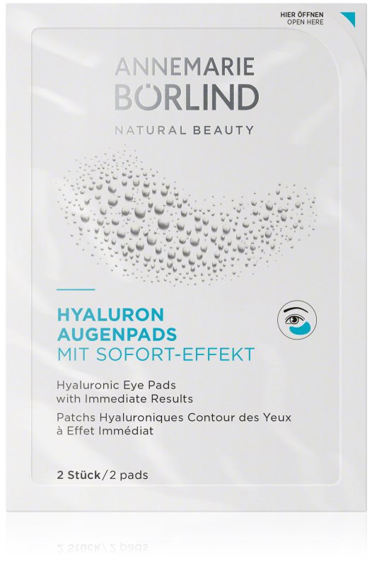ANNEMARIE BÖRLIND Eye & Lip Care hialuronski vlažilni obkladki za oči
