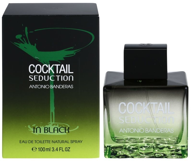 Antonio Banderas Cocktail Seduction In Black Eau de Toilette voor Mannen 100 ml