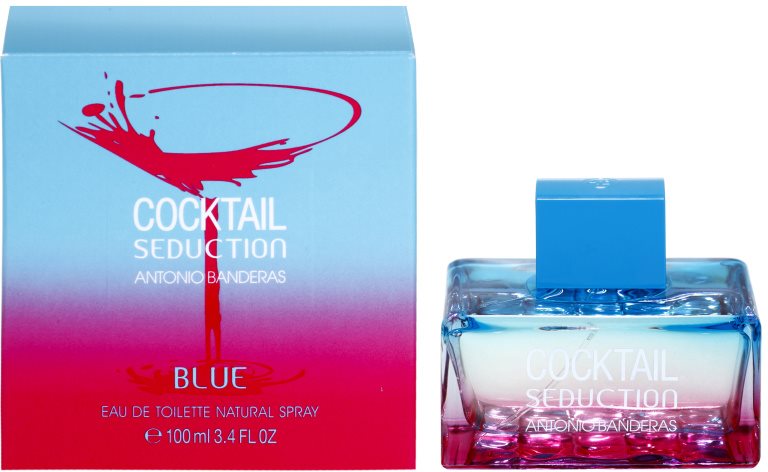 Antonio Banderas Cocktail Seduction Blue toaletní voda pro ženy 100 ml