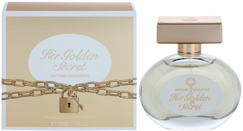 Antonio Banderas Her Golden Secret toaletná voda pre ženy 50 ml