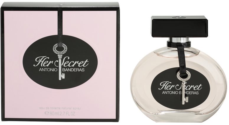 Antonio Banderas Her Secret Eau de Toilette Damen 80 ml