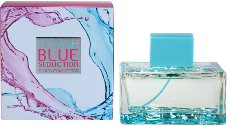 Antonio Banderas Splash Blue Seduction Eau de Toilette for Women 100 ml