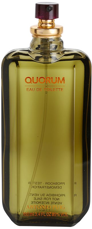 Antonio Puig Quorum toaletní voda tester pro muže 100 ml