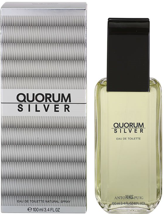 Antonio Puig Quorum Silver toaletná voda pre mužov 100 ml